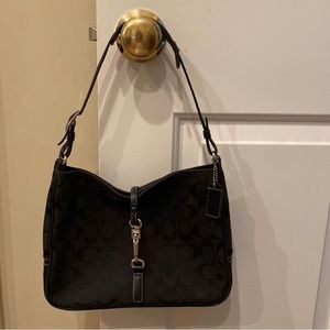 Coach Bag Canvas 6901 Black